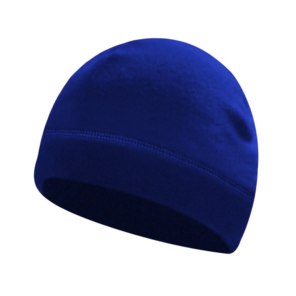 Autumn Winter Thermal Beanie Hat Polar Fleece Helmet Liner Cap for Outdoor Skiing Hiking