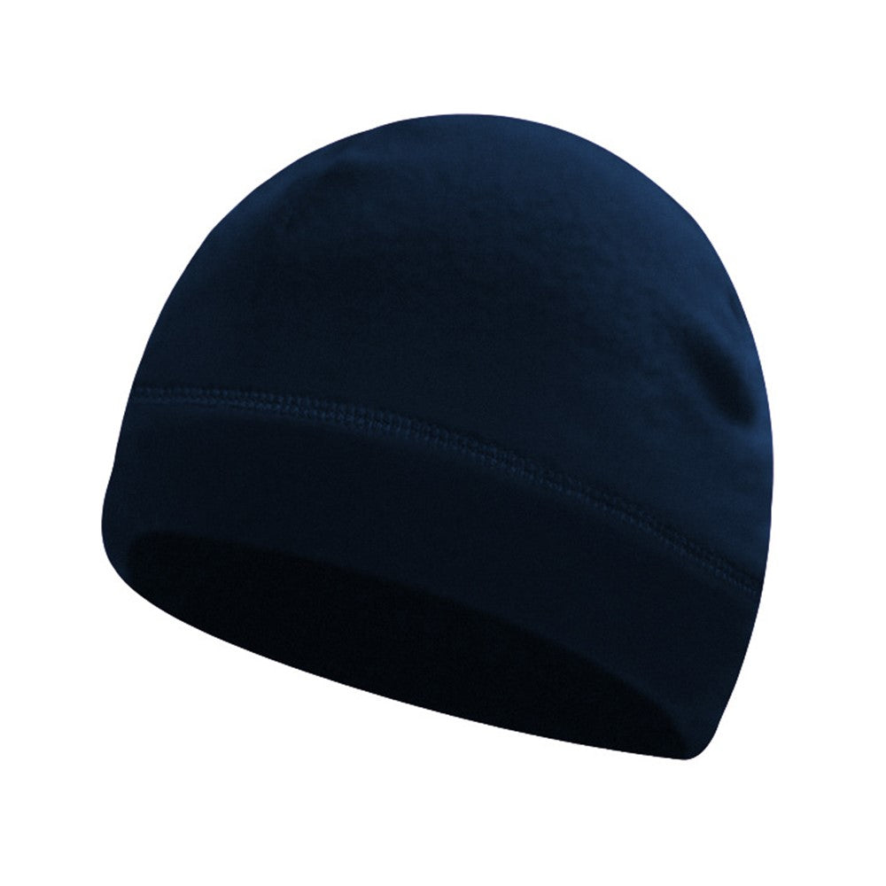 Autumn Winter Thermal Beanie Hat Polar Fleece Helmet Liner Cap for Outdoor Skiing Hiking