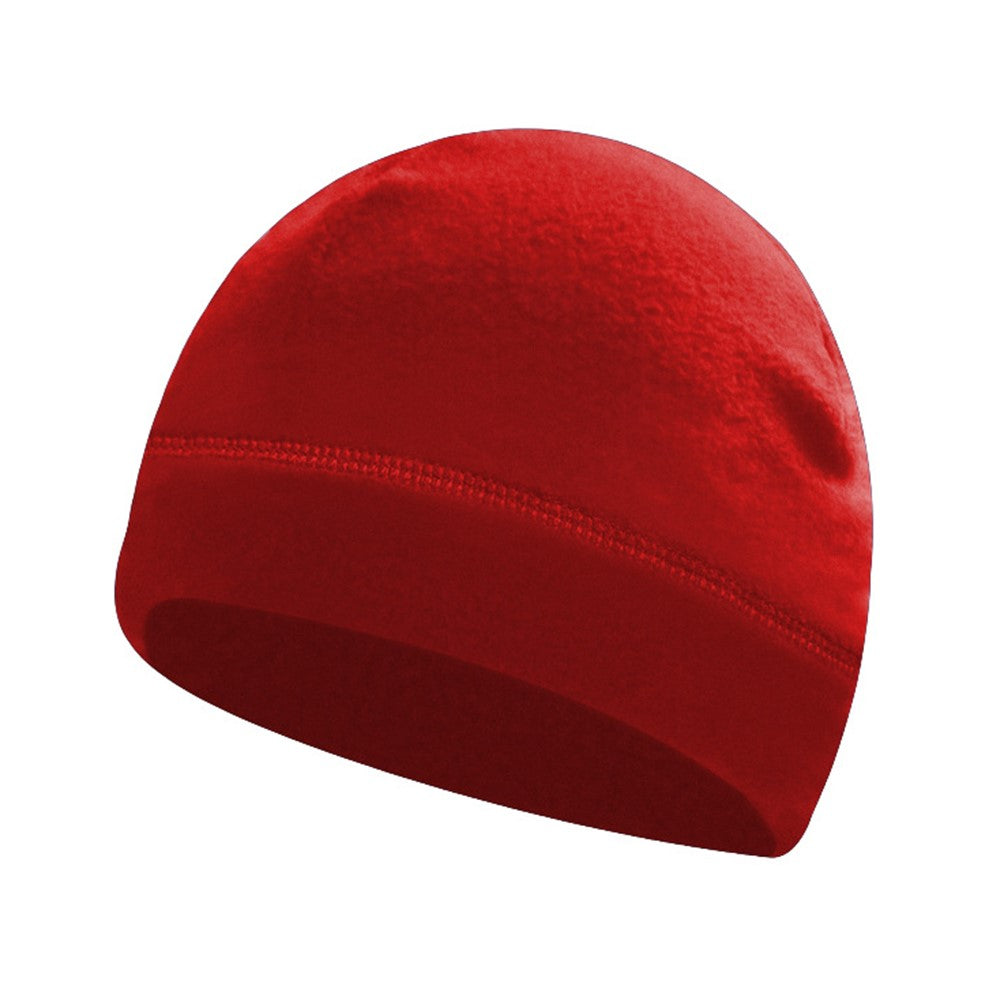 Autumn Winter Thermal Beanie Hat Polar Fleece Helmet Liner Cap for Outdoor Skiing Hiking