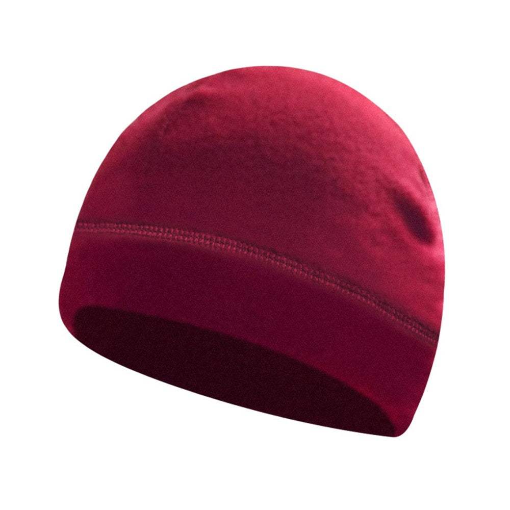 Autumn Winter Thermal Beanie Hat Polar Fleece Helmet Liner Cap for Outdoor Skiing Hiking