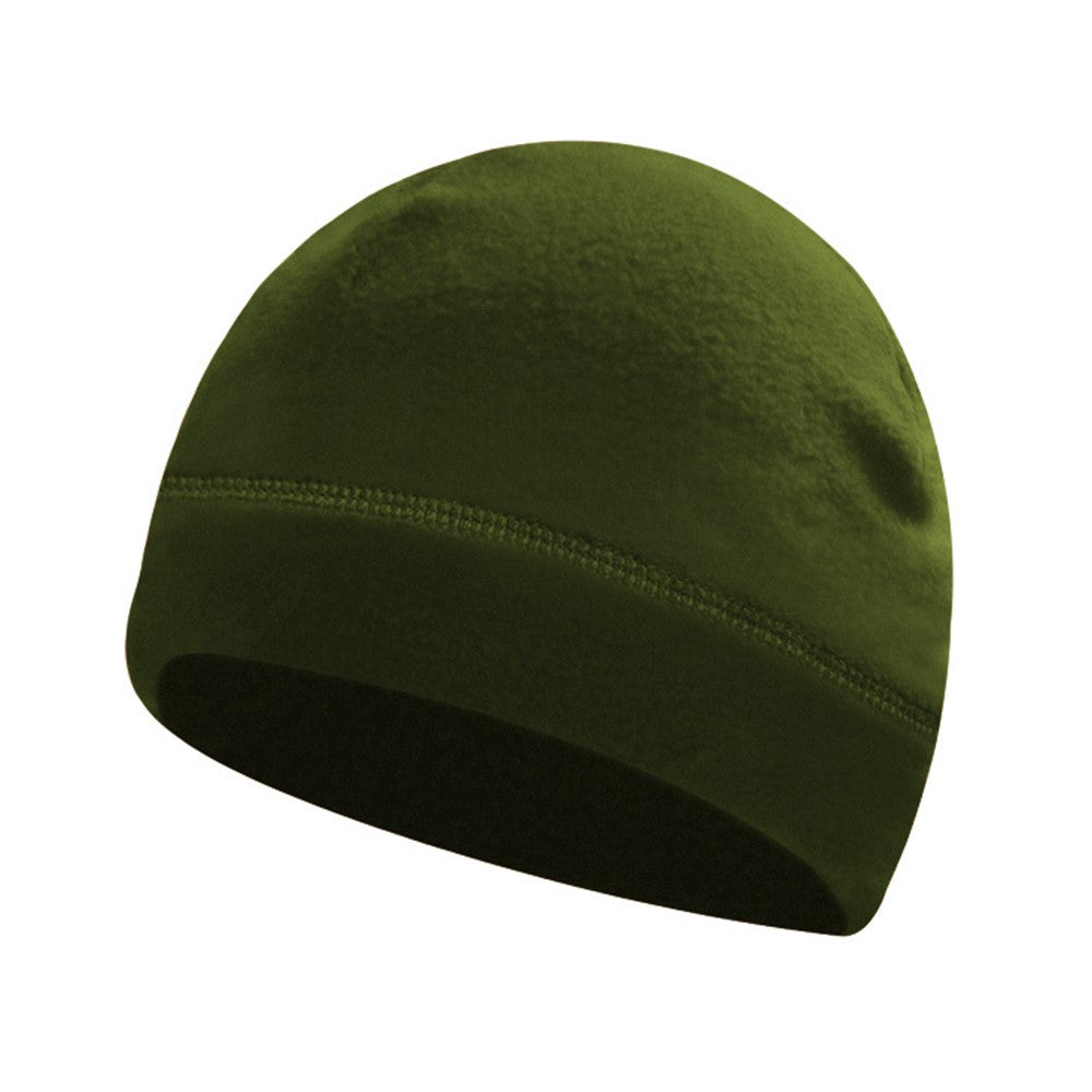 Autumn Winter Thermal Beanie Hat Polar Fleece Helmet Liner Cap for Outdoor Skiing Hiking