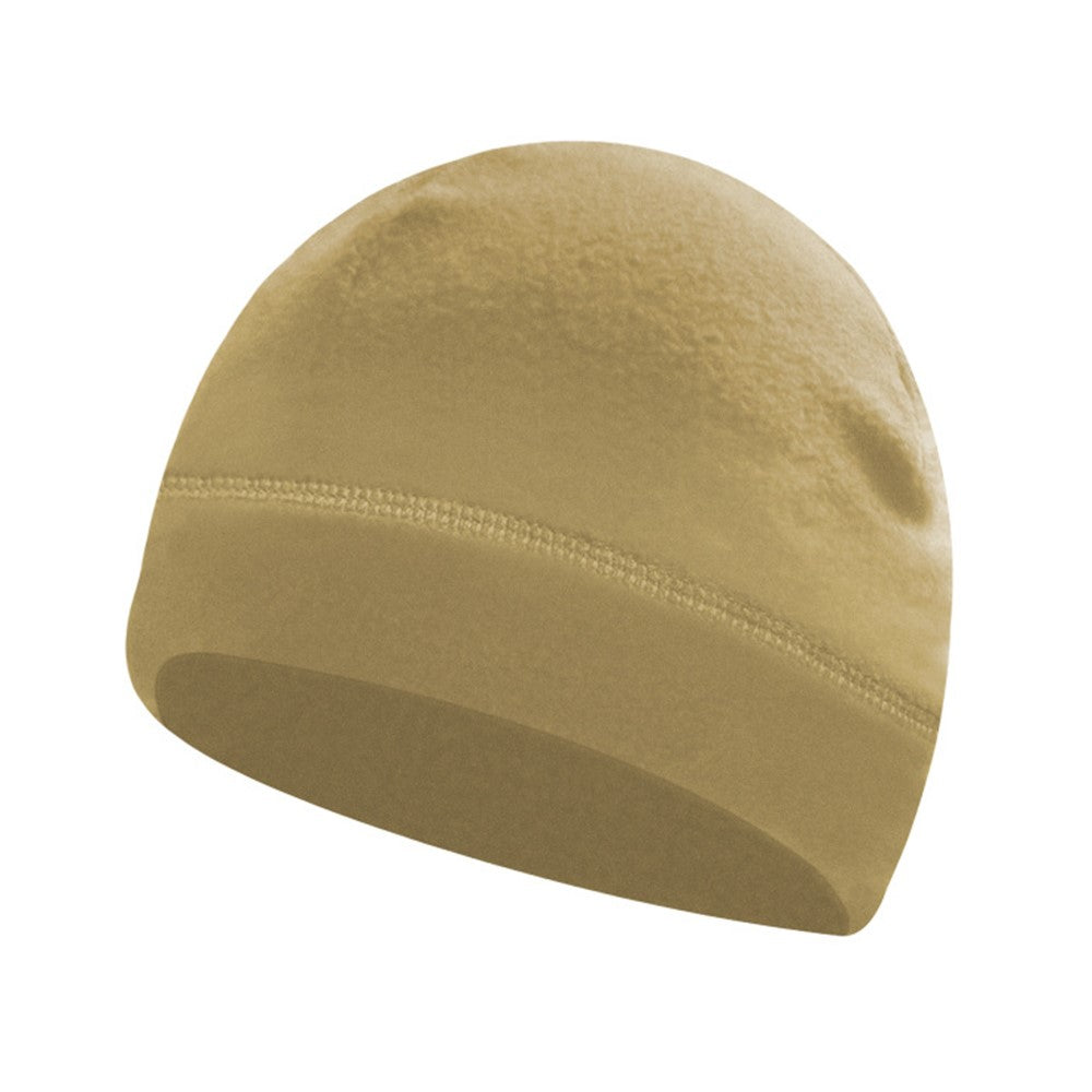 Autumn Winter Thermal Beanie Hat Polar Fleece Helmet Liner Cap for Outdoor Skiing Hiking