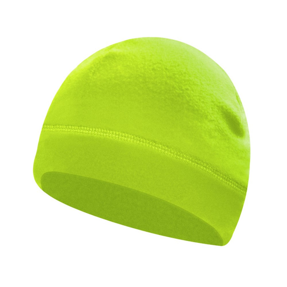 Autumn Winter Thermal Beanie Hat Polar Fleece Helmet Liner Cap for Outdoor Skiing Hiking
