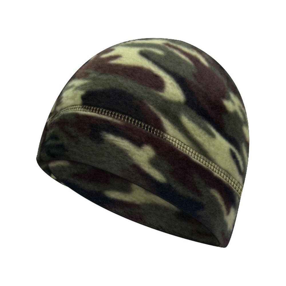 Autumn Winter Thermal Beanie Hat Polar Fleece Helmet Liner Cap for Outdoor Skiing Hiking