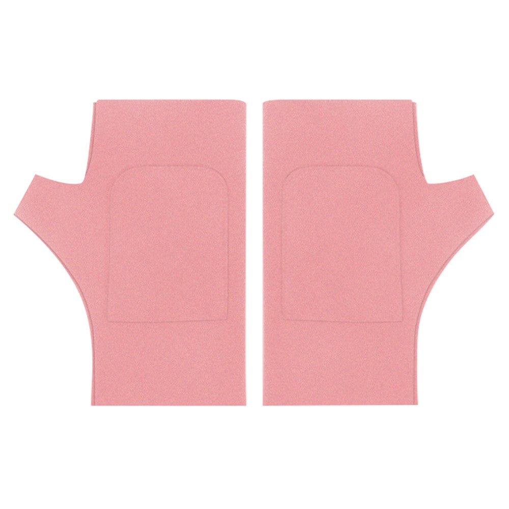 1 Pair Autumn Winter Fingerless Gloves Cycling Running Joint Protection Warm Gloves