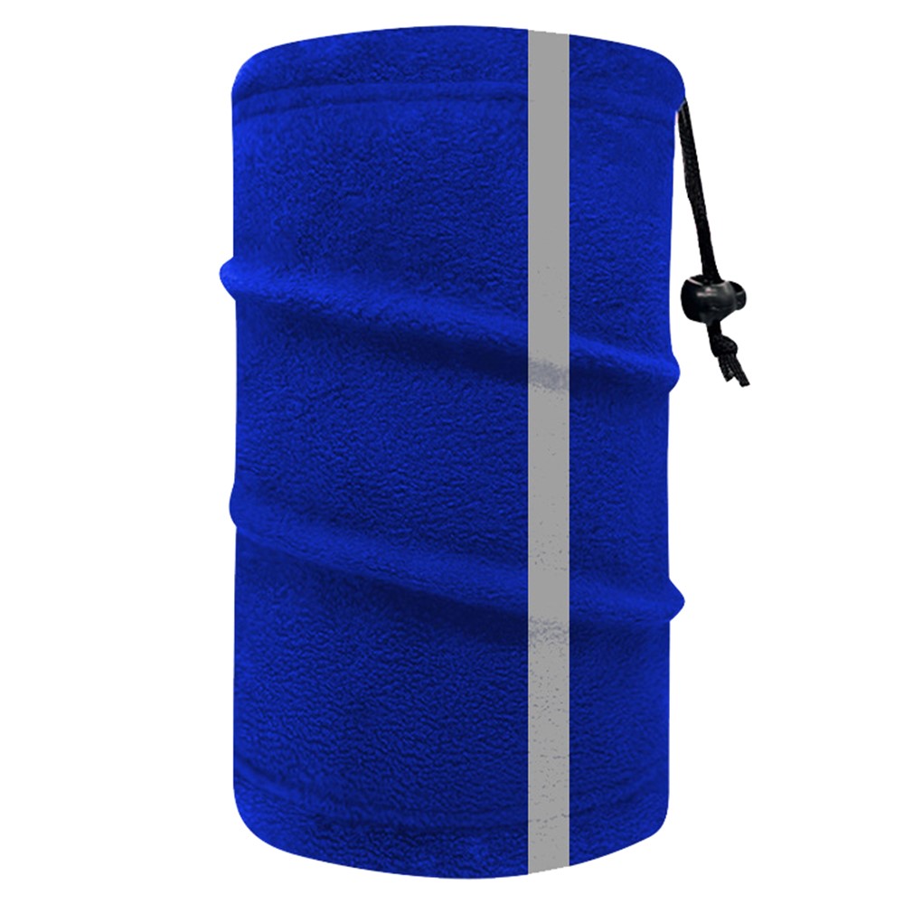 Single Layer Winter Cycling Polar Fleece Neck Gaiter Mask Reflective Motorcycle Warm Neck Cover