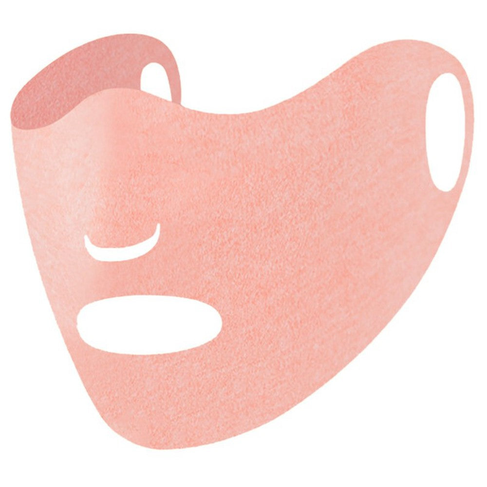 Winter Thermal Fleece Face Mask for Cycling Riding Solid Color Breathable Face Cover