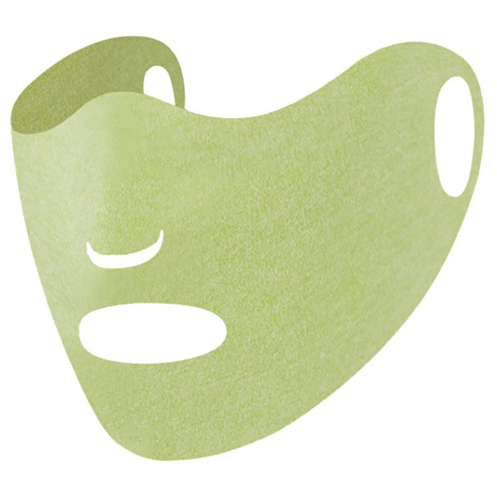 Winter Thermal Fleece Face Mask for Cycling Riding Solid Color Breathable Face Cover