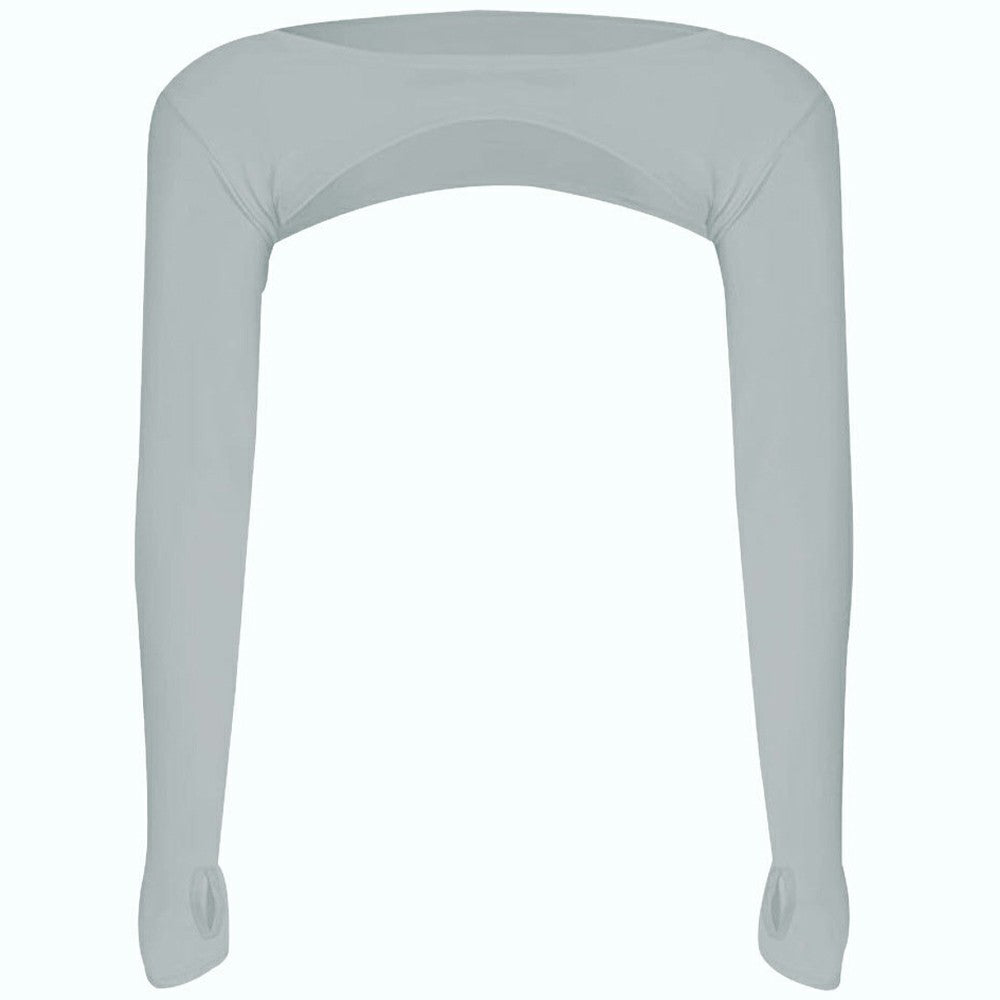 Summer Outdoor Sports Top for Women Shapewear Pullover Lightweight Breathable Elastic Shawl UV Protection