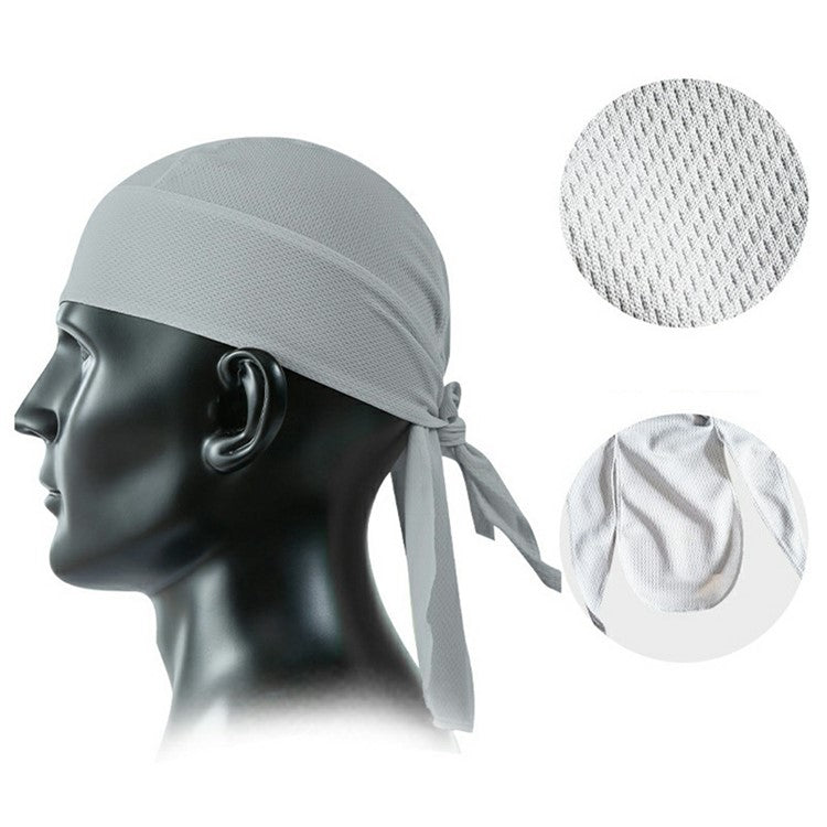 Summer Cycling Cap Helmet Liner Mesh Bandana Sports Hat Breathable Quick Dry Headwear for Outdoor