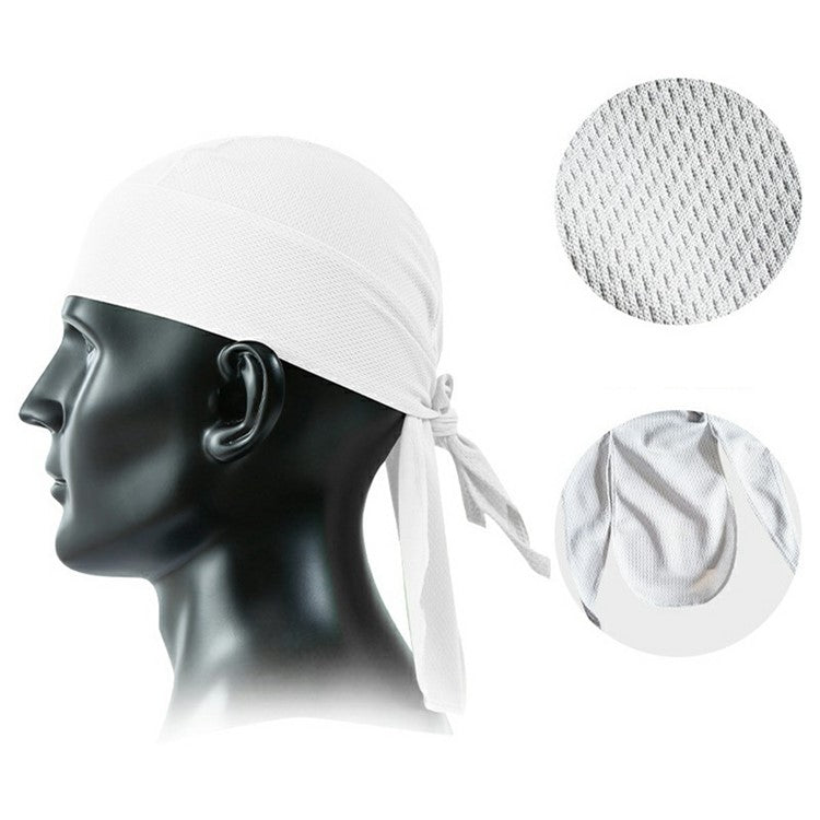 Summer Cycling Cap Helmet Liner Mesh Bandana Sports Hat Breathable Quick Dry Headwear for Outdoor