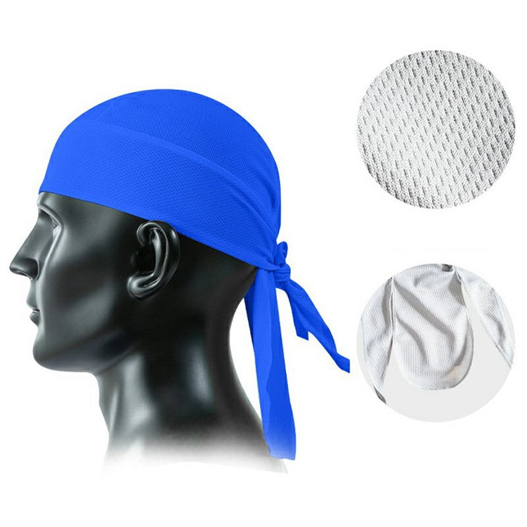 Summer Cycling Cap Helmet Liner Mesh Bandana Sports Hat Breathable Quick Dry Headwear for Outdoor