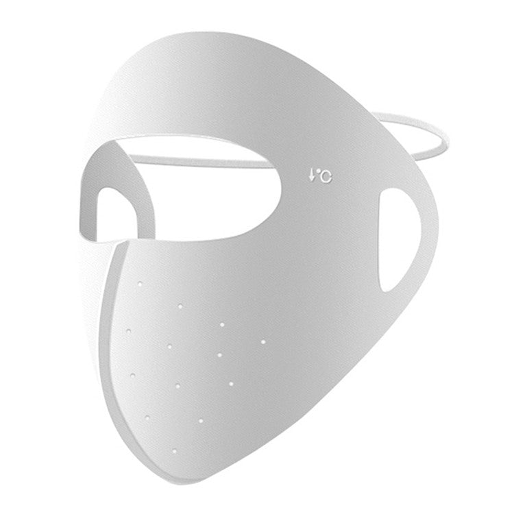 GOLOVEJOY XKZ68 Women Summer Cooling Full Face Mask Outdoor Ice Silk Breathable Sun Shield Mask