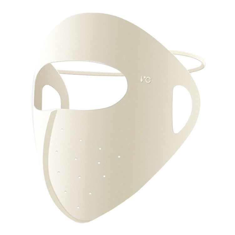 GOLOVEJOY XKZ68 Women Summer Cooling Full Face Mask Outdoor Ice Silk Breathable Sun Shield Mask