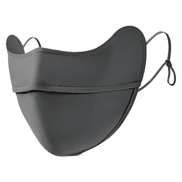 GOLOVEJOY XKZ67 Ice Silk Summer Sun Protection Face Mask for Outdoor Cycling Breathable Face Cover