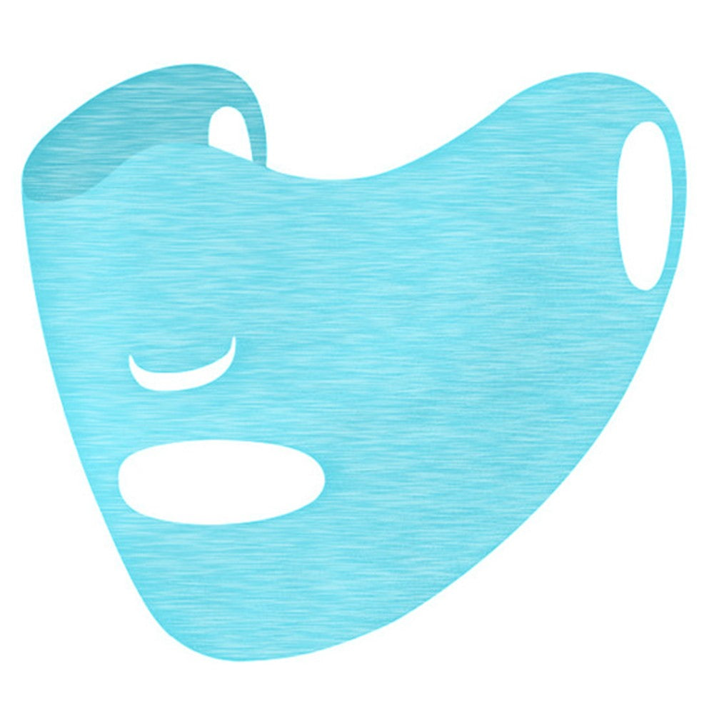 JLBSKZ 3D Face Mask Summer Sun Protection Breathable Ice Silk Face Cover for Outdoor Activities