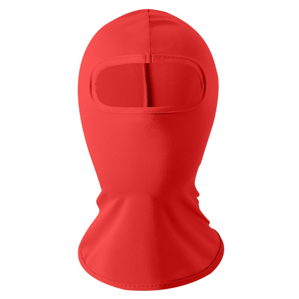 Summer Breathable Ice Silk Kids Sun Protection Cycling Face Mask High Elasticity Motorcycle Balaclava