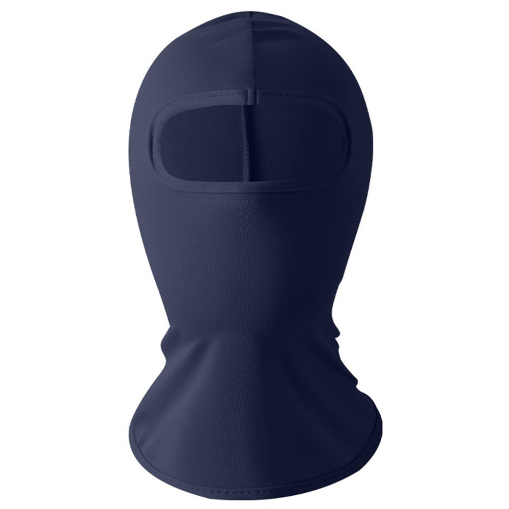 Summer Breathable Ice Silk Kids Sun Protection Cycling Face Mask High Elasticity Motorcycle Balaclava