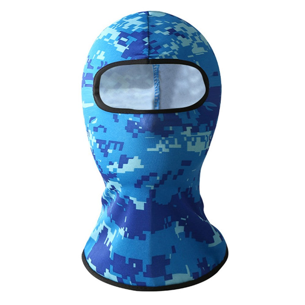 Summer Breathable Ice Silk Kids Sun Protection Cycling Face Mask High Elasticity Motorcycle Balaclava