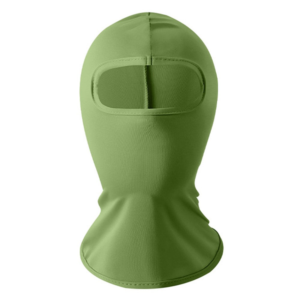 Summer Breathable Ice Silk Kids Sun Protection Cycling Face Mask High Elasticity Motorcycle Balaclava