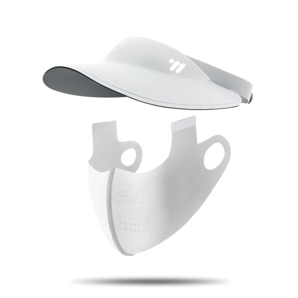 WEST BIKING YP0201466 Outdoor Sports Cycling Mask Cap Detachable 2 in 1 Sun Hat Face Cover