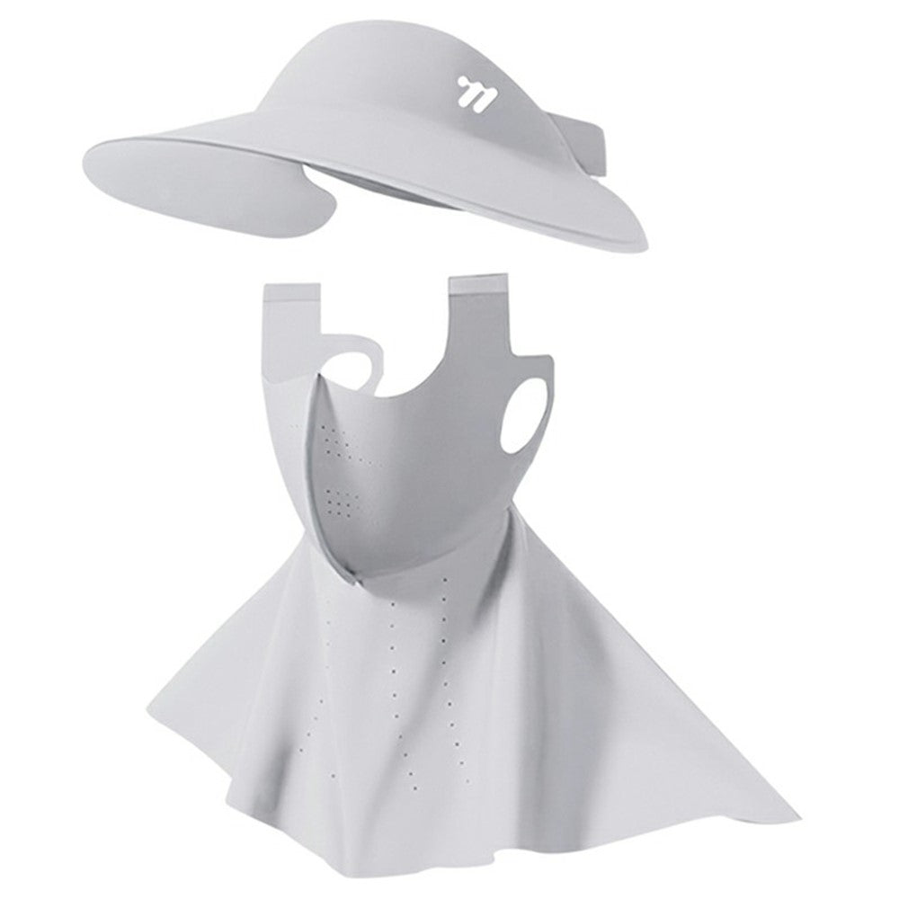WEST BIKING YP0201467 Summer Sun Protection Detachable Sun Hat Face Shoulder Cover for Cycling Hiking Fishing Outdoor Sports