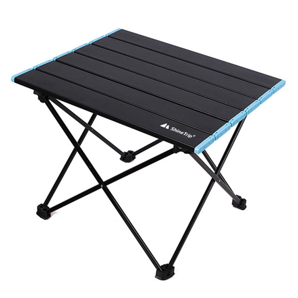 SHINETRIP A292-H0S Folding Camping Table Aluminum Alloy Desk for Outdoor Picnic BBQ, Size S