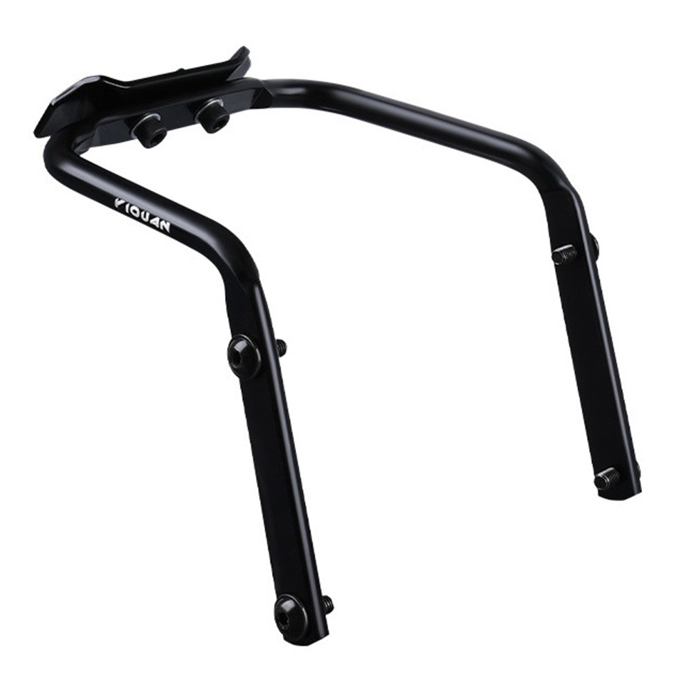 YIQUAN 08DC0007 Bicycle Saddle Tail Bag Stabilizer Bracket Dual Water Bottle Holder Mount Rack