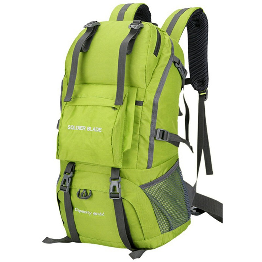 SOLDIER BLADE DF8812 24 Inch Outdoor Hiking Backpack Waterproof Nylon Camping Daypack with Shoe Compartment