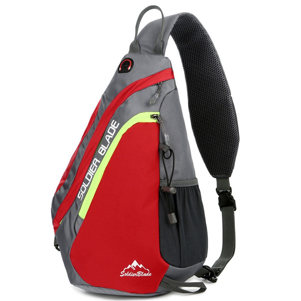 SOLDIER BLADE 8829 Outdoor Leisure Cross Body Bag Sports Climbing Bag Polyester Zippered Shoulder Bag