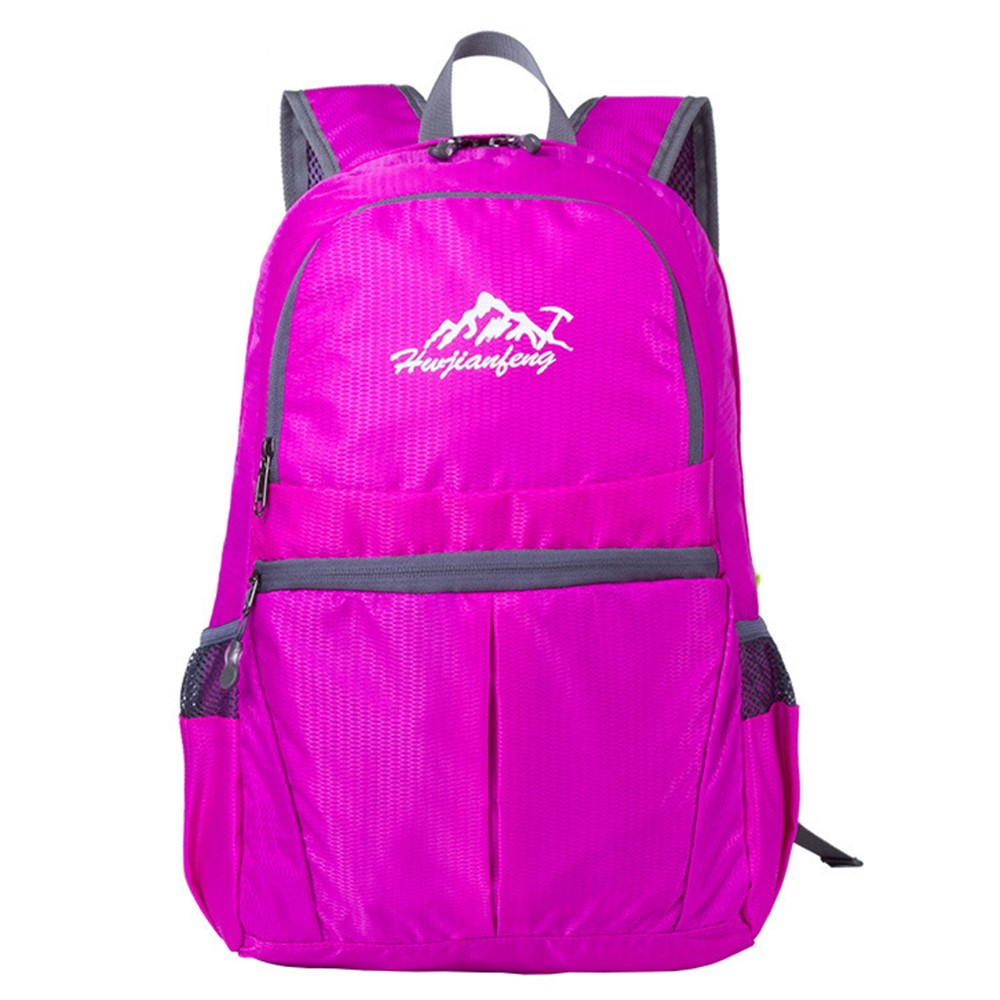 HUWAIJIANFENG 1619 Foldable Outdoor Waterproof Oxford Cloth Backpack Camping Travel Rucksack