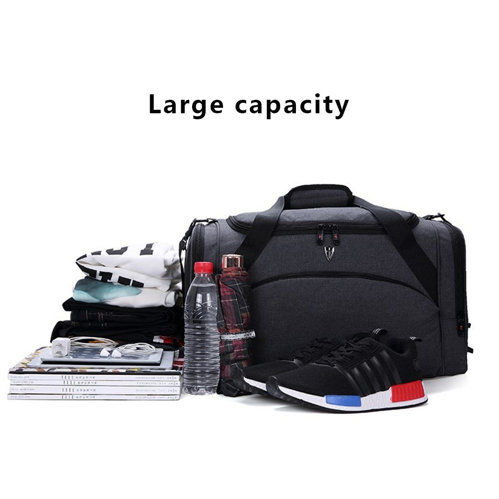 VICTORIATOURIST V7010 Wet and Dry Separation Duffel Bag Nylon Shoulder