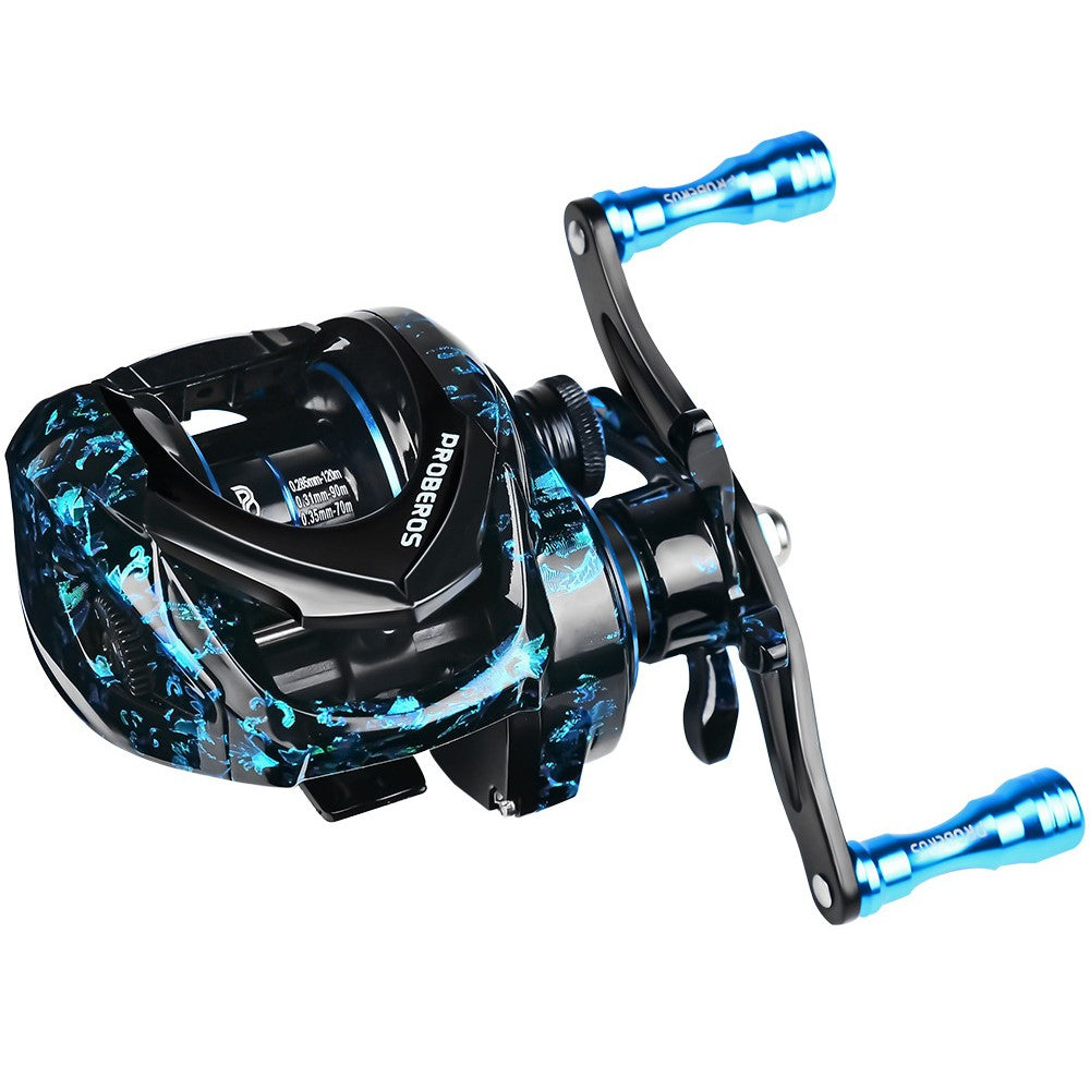 PROBEROS VHB120 Metal Baitcasting Reel 3+1BB Bearing Fishing Reel