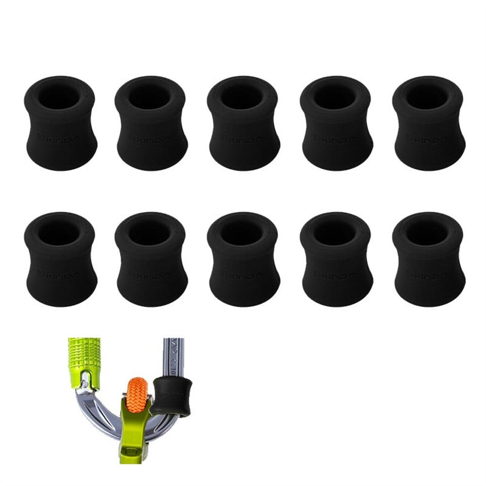 XINDA XD-PJ295 10Pcs For Outdoor Rock Climbing Positioning Silicone Rings Anti Slip Cylindrical Rubber Sleeve