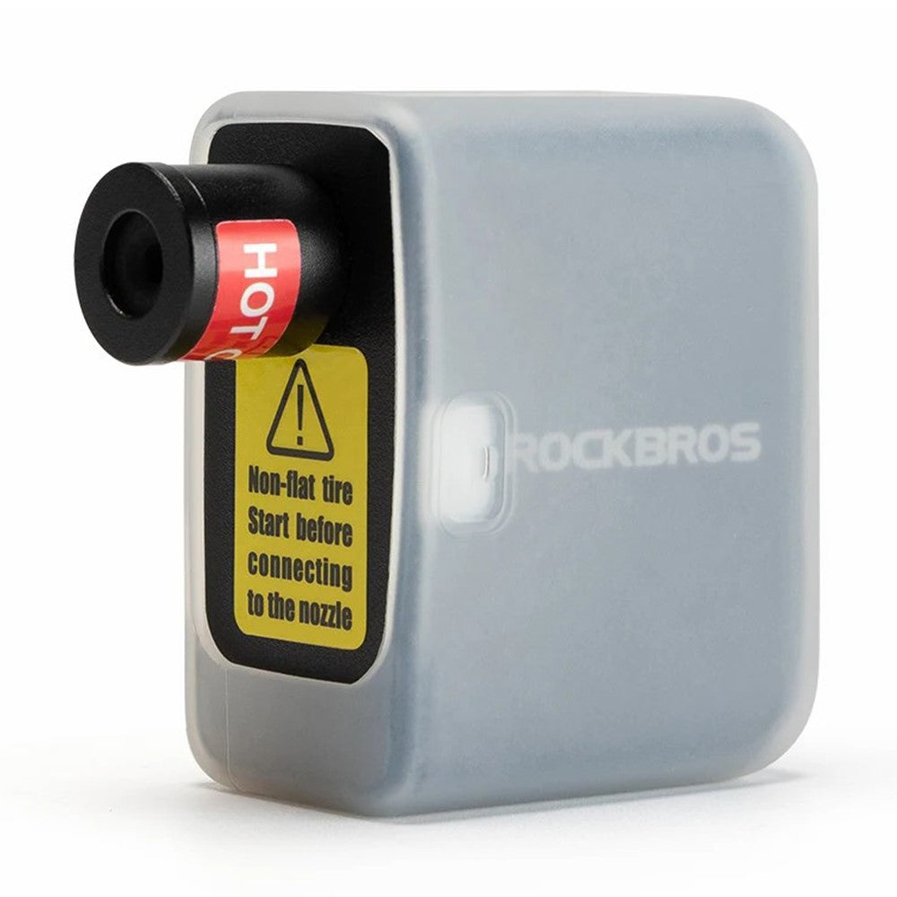 ROCKBROS AS1 Mini Electric Air Pump Portable High Pressure FV / AV Nozzle Road Mountain Bike Inflator Pump