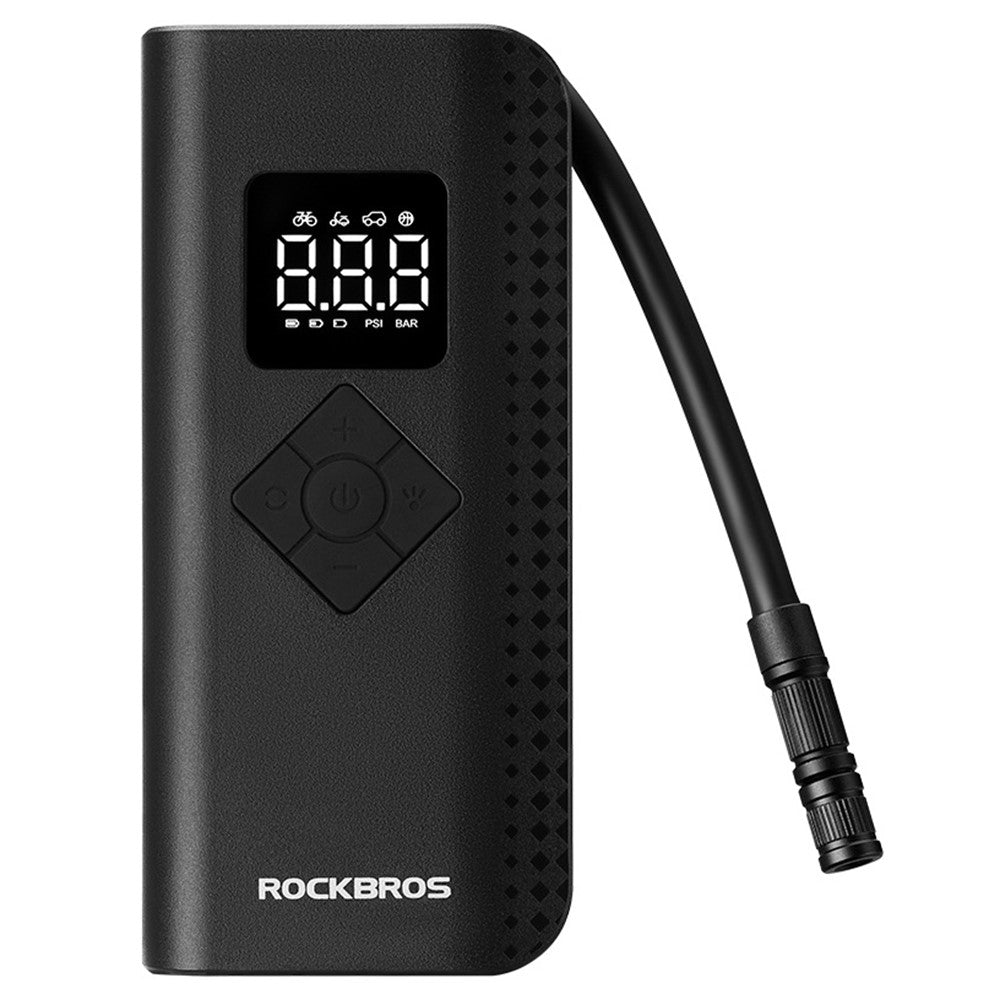 ROCKBROS A13 Electric Pump 2000mAh 150PSI Cordless Tire Inflatable Pump Mini Compressor