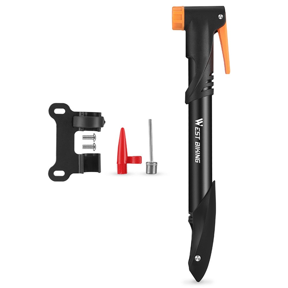 WEST BIKING YP0711161 Mini Bicycle Inflator Portable Bike Tire Pump, Basic Version