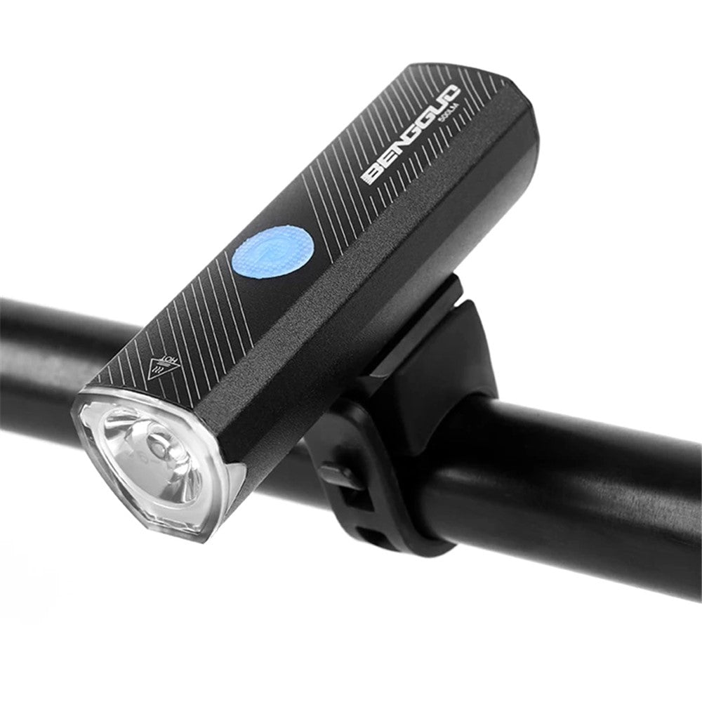 BENGGUO BG-1913 Bicycle Light 300 Lumens 4 Modes Bike Lights USB Rechargeable Headlight for Night Riding