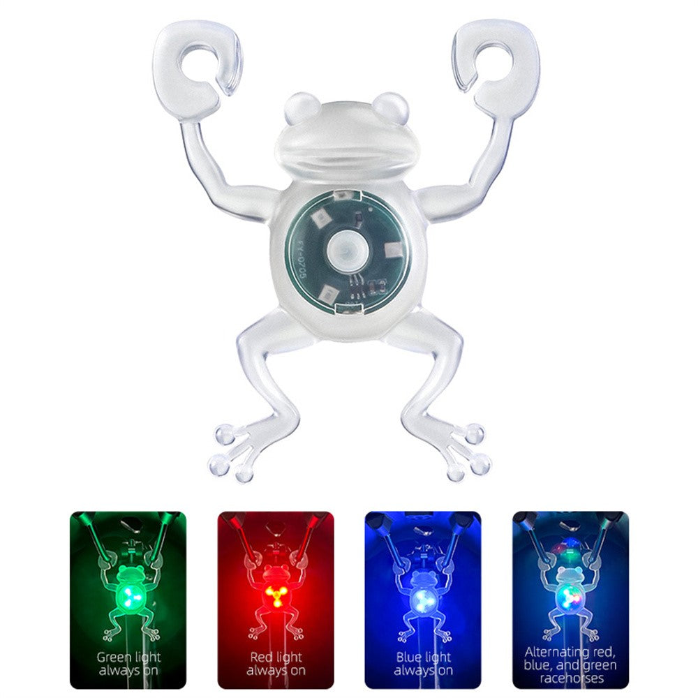 WEST BIKING YP0701452 Bicycle Rear Light Frog Shape Taillight Waterproof Safe Warning LED Light