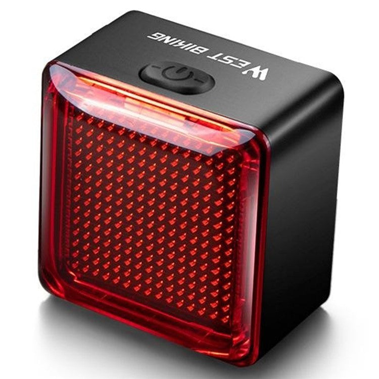 WEST BIKING YP0701461 Bike Tail Light Brake Sensor DIY Programmable Cycling Rear Light