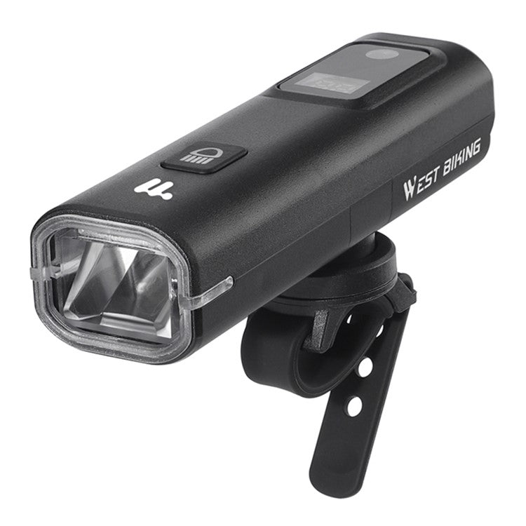 WEST BIKING YP0701457 Intelligent Light Sensing Bike Front Lamp 400 Lumens Bicycle Headlight with Digital Display