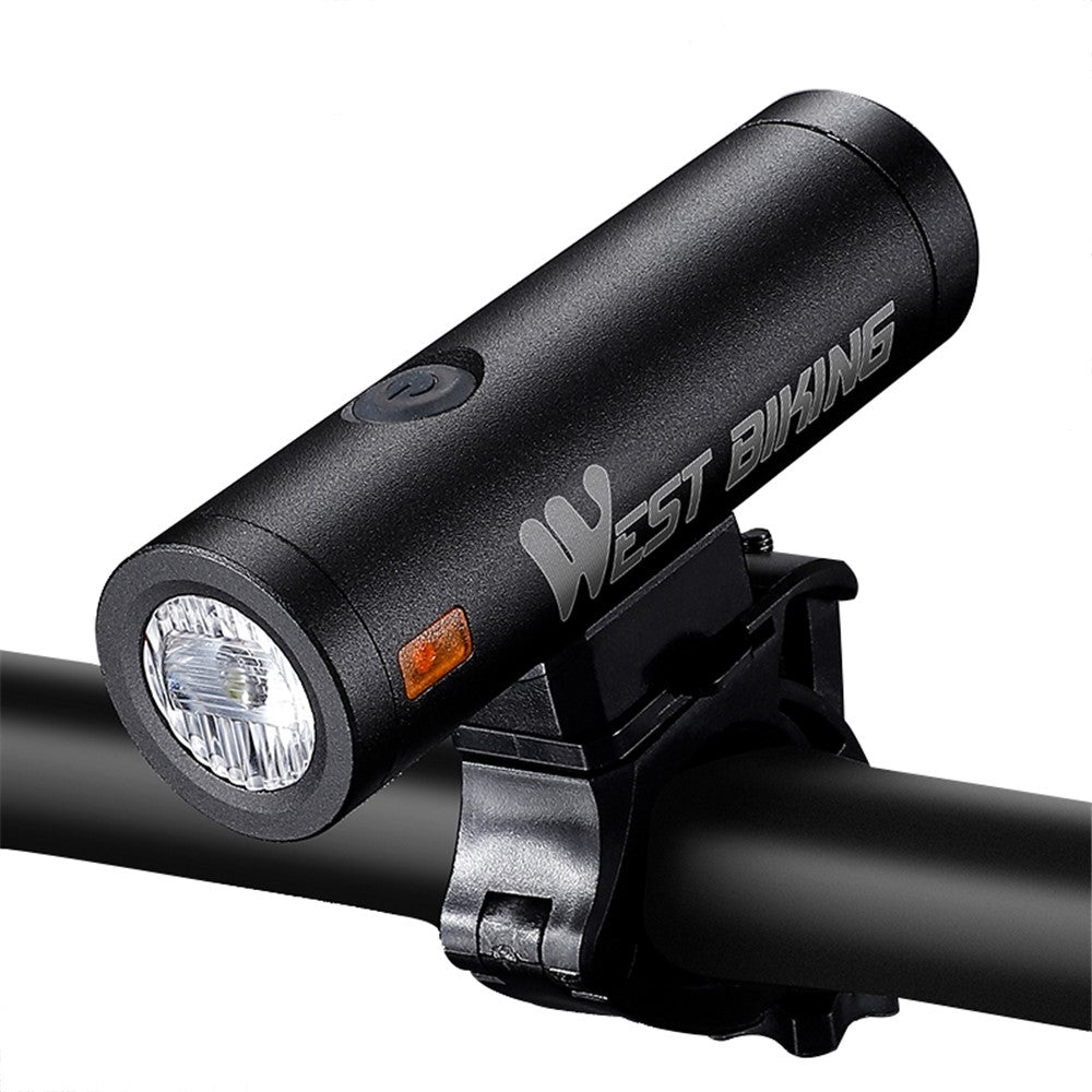 WEST BIKING YP0701323 Super Bright LED Bike Front Light Rechargeable Bicycle Night Cycling Safety Lamp Torch