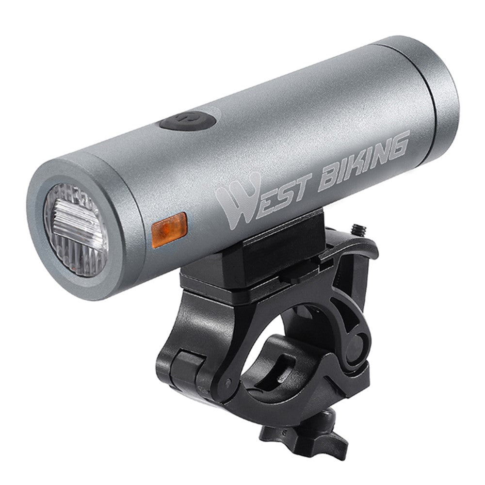 WEST BIKING YP0701323 Super Bright LED Bike Front Light Rechargeable Bicycle Night Cycling Safety Lamp Torch