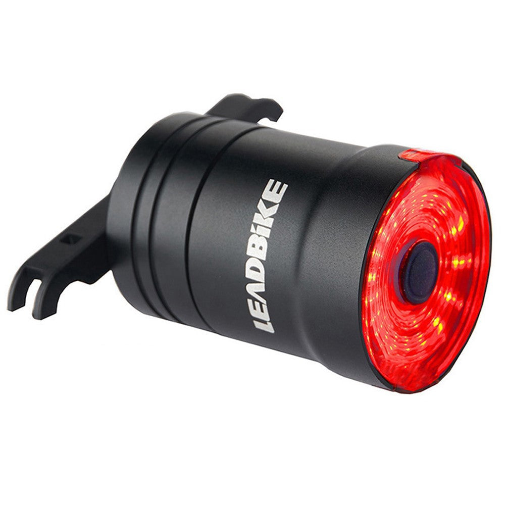 LEADBIKE LD43 Bicycle Smart Brake Tail Light Waterproof Bike Seat Rear Warning Light Support USB Charging