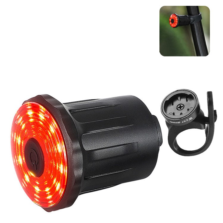 WEST BIKING YP0701317 USB Rechargeable Bike Cycling LED Tail Light Waterproof Bicycle Smart Brake Induction Warning Rear Lamp