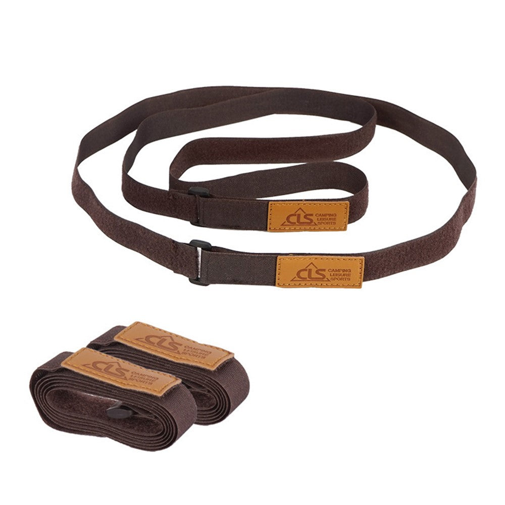 CLS 2Pcs / Set Tent Canopy Tie Down Strap Outdoor Camping Strapping Tape Packing Bunding Belt