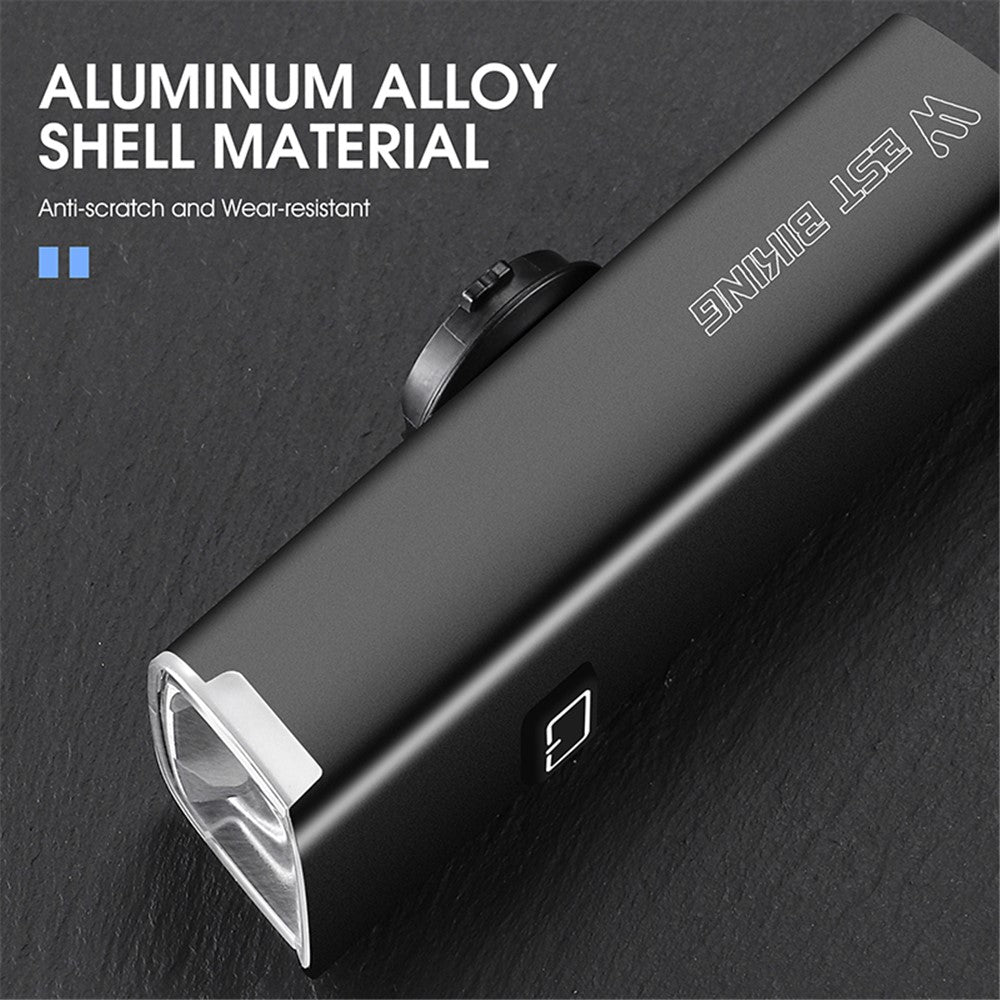 WEST BIKING YP0701353 Smart Vibration Induction Bike Headlight IP65 Waterproof High Brightness Bicycle Lamp
