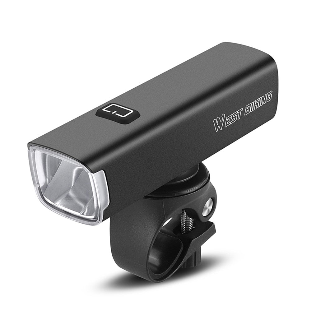 WEST BIKING YP0701353 Smart Vibration Induction Bike Headlight IP65 Waterproof High Brightness Bicycle Lamp