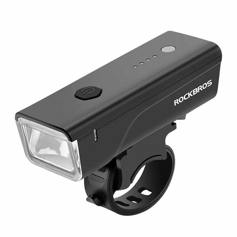 ROCKBROS RIP01 Bicycle Headlight Bike Night Light Bright Front Light Battery-Operate Riding Flashlight