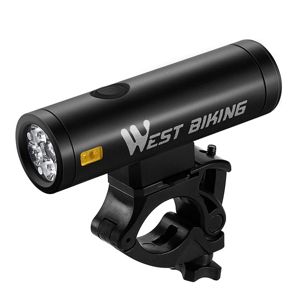 WEST BIKING YP0701400 2000 Lumen Bright LED Bike Front Light Rechargeable Night Cycling Safety Torch